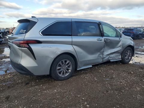 2021 Toyota Sienna, VIN 5TDKRKEC7MS029270. Фото 3 з 6 з аукціону Copart. Каталог авто зі США OpenDataCar.