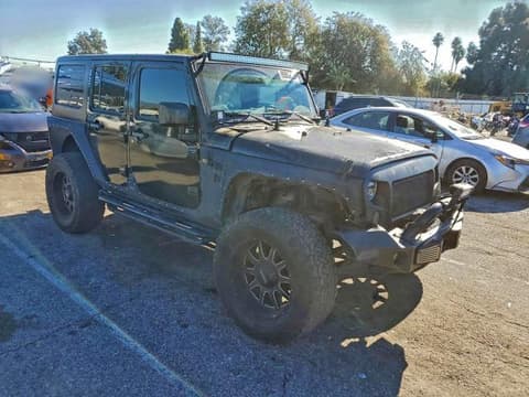 2016 Jeep Wrangler Unlimited, VIN 1C4BJWEGXGL210502. Фото 4 из 6 с аукциона Copart. Каталог авто из США OpenDataCar.