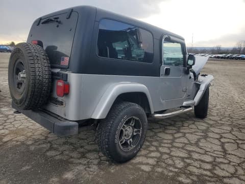 2006 Jeep Wrangler, VIN 1J4FA44S76P755554. Фото 3 из 6 с аукциона Copart. Каталог авто из США OpenDataCar.