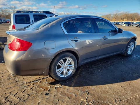 2012 Infiniti G37, VIN JN1CV6AR7CM677125. Фото 3 из 6 с аукциона Copart. Каталог авто из США OpenDataCar.