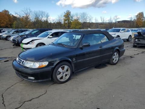2002 Saab 9-3, VIN YS3DF75KX27015837. Фото 1 з 6 з аукціону Copart. Каталог авто зі США OpenDataCar.
