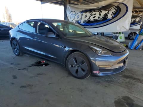 2023 Tesla Model 3, VIN 5YJ3E1EA1PF649467. Фото 4 з 6 з аукціону Copart. Каталог авто зі США OpenDataCar.