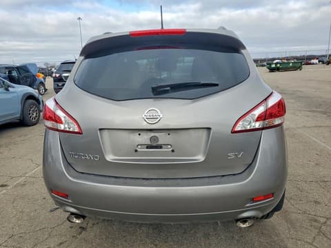2012 Nissan Murano, VIN JN8AZ1MU8CW122401. Zdjęcie 6 z 6 z aukcji Copart. Katalog aut z USA OpenDataCar.