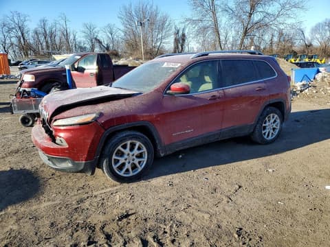 2017 Jeep Cherokee, VIN 1C4PJLCS4HW585765. Фото 1 из 6 с аукциона Copart. Каталог авто из США OpenDataCar.