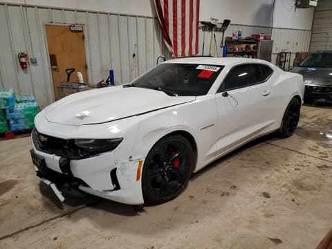 2021 Chevrolet Camaro, VIN 1G1FB1RSXM0142675. Фото 1 з 6 з аукціону Copart. Каталог авто зі США OpenDataCar.
