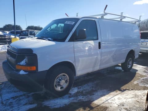 2017 Chevrolet Express 2500, VIN 1GCWGAFF3H1337078. Фото 1 з 6 з аукціону Copart. Каталог авто зі США OpenDataCar.