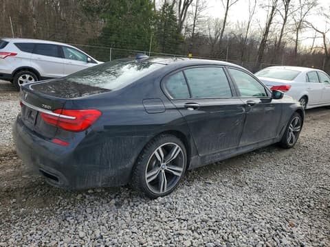 2016 Bmw 7 Series, VIN WBA7F2C50GG419139. Фото 3 з 6 з аукціону Copart. Каталог авто зі США OpenDataCar.