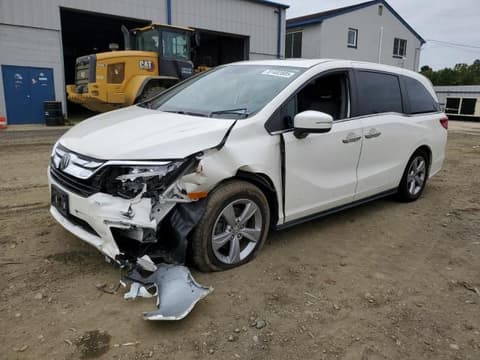 2019 Honda Odyssey, VIN 5FNRL6H74KB070267. Photo 1 of 6 from Copart auction. OpenDataCar US salvage catalog.