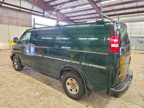 2016 Chevrolet Express 2500, VIN 1GCWGAFF5G1230337. Фото 2 з 6 з аукціону Copart. Каталог авто зі США OpenDataCar.