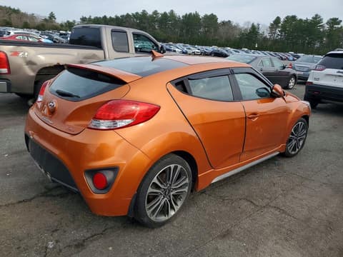 2016 Hyundai Veloster, VIN KMHTC6AE5GU294852. Фото 3 з 6 з аукціону Copart. Каталог авто зі США OpenDataCar.