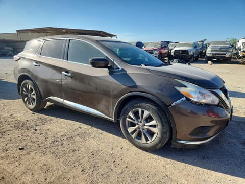 2017 Nissan Murano, VIN 5N1AZ2MG4HN137563. Фото 4 з 6 з аукціону Copart. Каталог авто зі США OpenDataCar.