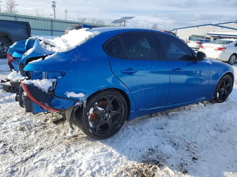 2020 Alfa romeo Giulia, VIN ZARFAMAN0L7626996. Фото 3 з 6 з аукціону Copart. Каталог авто зі США OpenDataCar.