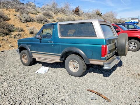 1996 Ford Bronco, VIN 1FMEU15HXTLB39775. Фото 2 з 6 з аукціону Copart. Каталог авто зі США OpenDataCar.