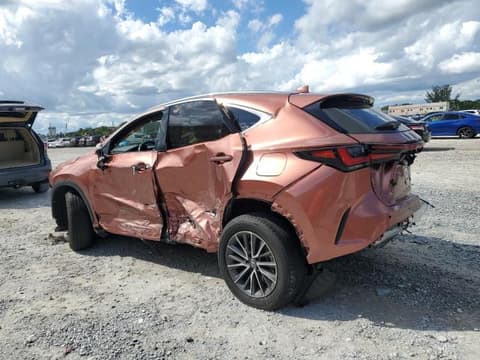 2025 Lexus NX 250, VIN 2T2ADCAZ8SC022548. Фото 2 з 6 з аукціону Copart. Каталог авто зі США OpenDataCar.
