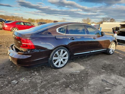 2018 Volvo S90, VIN LVY992MLXJP004877. Фото 3 з 6 з аукціону Copart. Каталог авто зі США OpenDataCar.