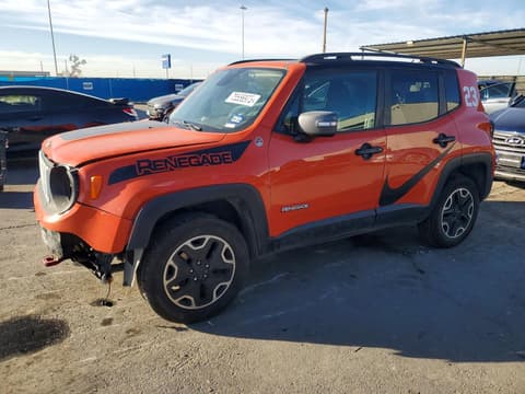 2017 Jeep Renegade, VIN ZACCJBCB4HPE76647. Фото 1 з 6 з аукціону Copart. Каталог авто зі США OpenDataCar.