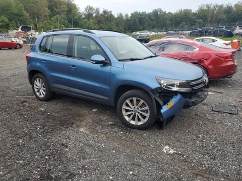 2018 Volkswagen Tiguan Limited, VIN WVGAV7AX6JK000080. Фото 4 з 6 з аукціону Copart. Каталог авто зі США OpenDataCar.