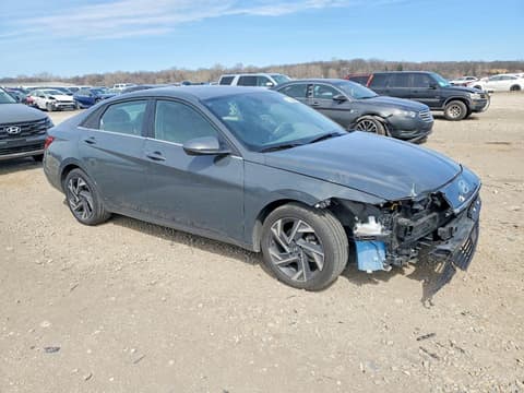 2025 Hyundai Elantra, VIN KMHLS4DG5SU000394. Фото 4 з 6 з аукціону Copart. Каталог авто зі США OpenDataCar.