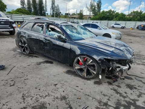 2023 Audi RS6, VIN WUA1CBF2XPN905233. Фото 4 из 6 с аукциона Copart. Каталог авто из США OpenDataCar.