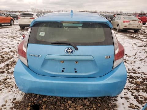 2015 Toyota Prius C, VIN JTDKDTB35F1100829. Фото 6 з 6 з аукціону Copart. Каталог авто зі США OpenDataCar.