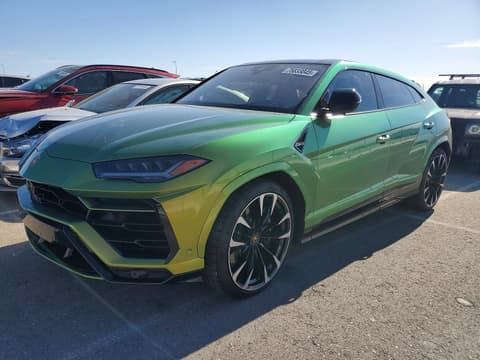 2022 Lamborghini Urus, VIN ZPBUA1ZL5NLA17053. Photo 1 of 6 from Copart auction. OpenDataCar US salvage catalog.