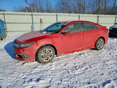 2017 Honda Civic, VIN 2HGFC2F57HH516199. Фото 1 з 6 з аукціону Copart. Каталог авто зі США OpenDataCar.