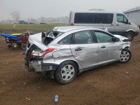 2014 Ford Focus, VIN 1FADP3E25EL418672. Фото 3 из 6 с аукциона Copart. Каталог авто из США OpenDataCar.