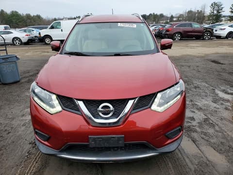 2016 Nissan Rogue, VIN KNMAT2MV6GP715296. Фото 5 з 6 з аукціону Copart. Каталог авто зі США OpenDataCar.