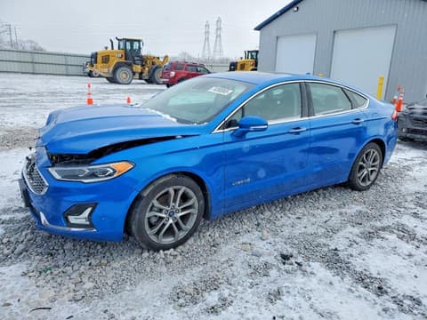 2019 Ford Fusion, VIN 3FA6P0RU0KR137833. Фото 1 з 6 з аукціону Copart. Каталог авто зі США OpenDataCar.