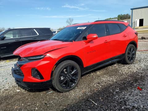 2021 Chevrolet Blazer, VIN 3GNKBKRS5MS519540. Фото 1 з 6 з аукціону Copart. Каталог авто зі США OpenDataCar.