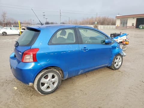 2007 Toyota Yaris, VIN JTDJT903X75049729. Фото 3 з 6 з аукціону Copart. Каталог авто зі США OpenDataCar.