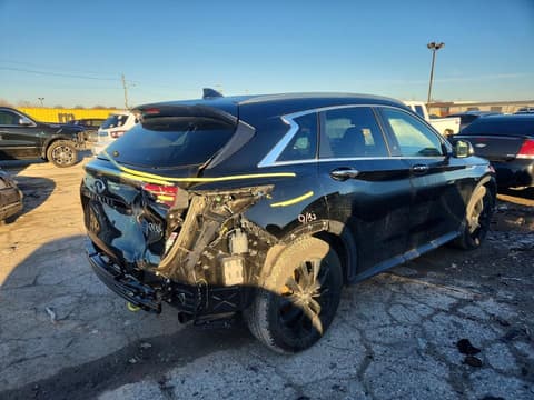 2020 Infiniti QX50, VIN 3PCAJ5M30LF116369. Фото 3 з 6 з аукціону Copart. Каталог авто зі США OpenDataCar.