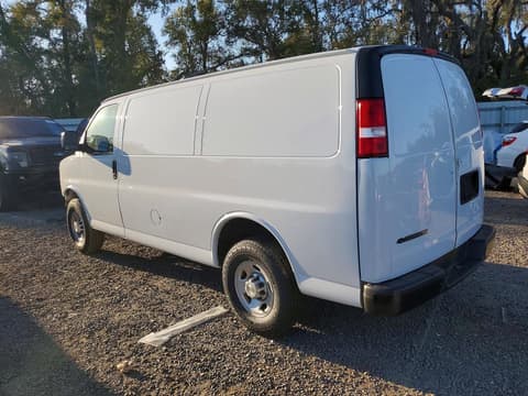 2023 Chevrolet Express 2500, VIN 1GCWGAFP1P1212121. Фото 2 з 6 з аукціону Copart. Каталог авто зі США OpenDataCar.