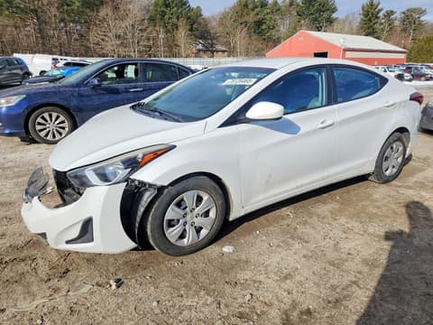 2016 Hyundai Elantra, VIN 5NPDH4AE1GH677471. Фото 1 из 6 с аукциона Copart. Каталог авто из США OpenDataCar.