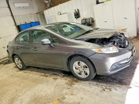 2013 Honda Civic, VIN 2HGFB2F5XDH592187. Zdjęcie 4 z 6 z aukcji Copart. Katalog aut z USA OpenDataCar.