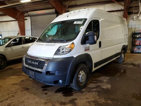 2019 Ram ProMaster 2500, VIN 3C6TRVDG6KE509812. Фото 1 з 6 з аукціону Copart. Каталог авто зі США OpenDataCar.