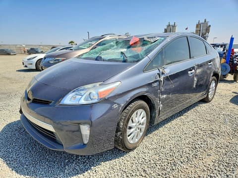 2014 Toyota Prius Plug-In, VIN JTDKN3DP8E3062688. Фото 1 з 6 з аукціону Copart. Каталог авто зі США OpenDataCar.