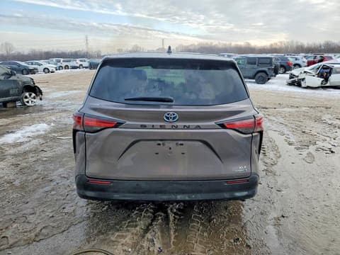 2022 Toyota Sienna, VIN 5TDYRKEC1NS113547. Photo 6 of 6 from Copart auction. OpenDataCar US salvage catalog.