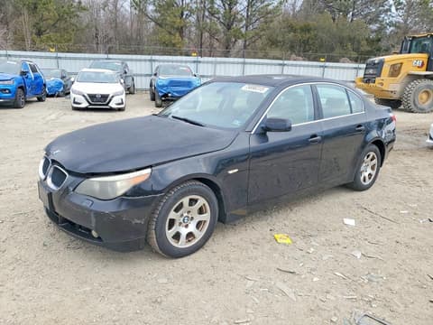 2004 Bmw 5 Series, VIN WBANA53524B845849. Фото 1 з 6 з аукціону Copart. Каталог авто зі США OpenDataCar.