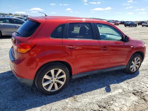 2014 Mitsubishi Outlander Sport, VIN 4A4AP3AU1EE003642. Zdjęcie 3 z 6 z aukcji Copart. Katalog aut z USA OpenDataCar.