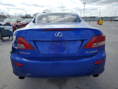 2010 Lexus IS 250c, VIN JTHFF2C29A2506836. Фото 6 з 6 з аукціону Copart. Каталог авто зі США OpenDataCar.
