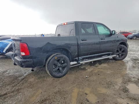 2018 Ram 1500, VIN 1C6RR7KG8JS224629. Фото 3 з 6 з аукціону Copart. Каталог авто зі США OpenDataCar.