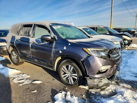2018 Honda Pilot, VIN 5FNYF6H55JB011597. Фото 4 з 6 з аукціону Copart. Каталог авто зі США OpenDataCar.