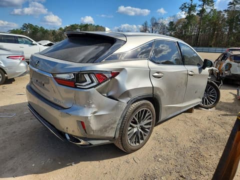 2017 Lexus RX 350, VIN 2T2ZZMCA4HC037414. Фото 3 з 6 з аукціону Copart. Каталог авто зі США OpenDataCar.