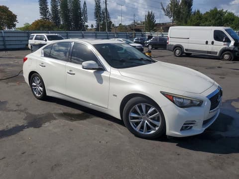 2016 Infiniti Q50, VIN JN1EV7AP8GM303786. Фото 4 з 6 з аукціону Copart. Каталог авто зі США OpenDataCar.