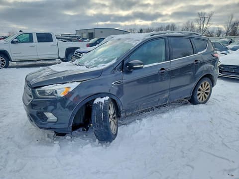 2017 Ford Escape, VIN 1FMCU9J90HUB77585. Фото 1 з 6 з аукціону Copart. Каталог авто зі США OpenDataCar.
