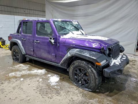 2023 Jeep Wrangler, VIN 1C4HJXDG9PW535111. Фото 4 из 6 с аукциона Copart. Каталог авто из США OpenDataCar.