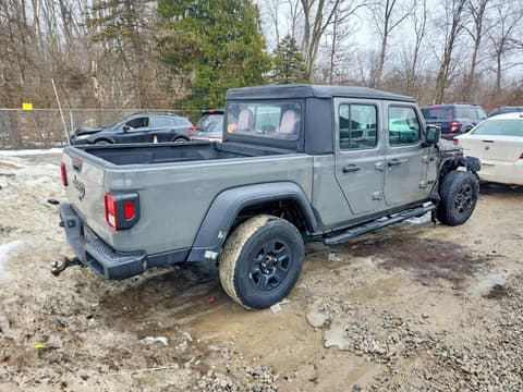2021 Jeep Gladiator, VIN 1C6HJTAG4ML524924. Фото 3 з 6 з аукціону Copart. Каталог авто зі США OpenDataCar.