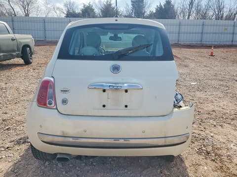 2013 Fiat 500, VIN 3C3CFFCR3DT513782. Фото 6 з 6 з аукціону Copart. Каталог авто зі США OpenDataCar.