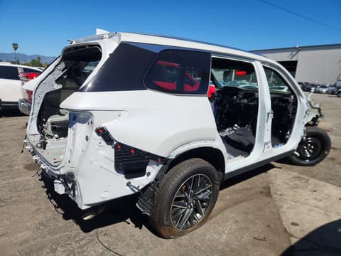 2025 Lexus TX 350, VIN 5TDAAAA61SS013799. Photo 3 of 6 from Copart auction. OpenDataCar US salvage catalog.